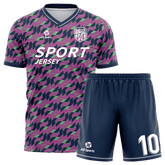 All Sports,昇華 サッカー ユニフォーム,上下セット,紫,オリジナル ユニフォーム